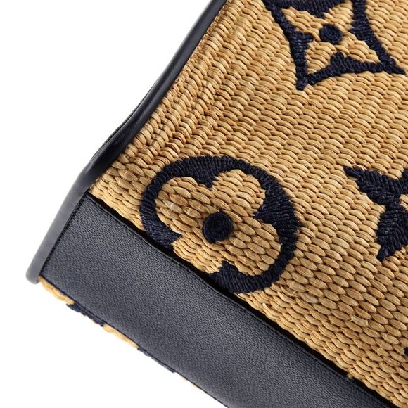 Louis Vuitton OnTheGo Tote Monogram Giant Raffia MM Blue, Neutral - Picture 6 of 10